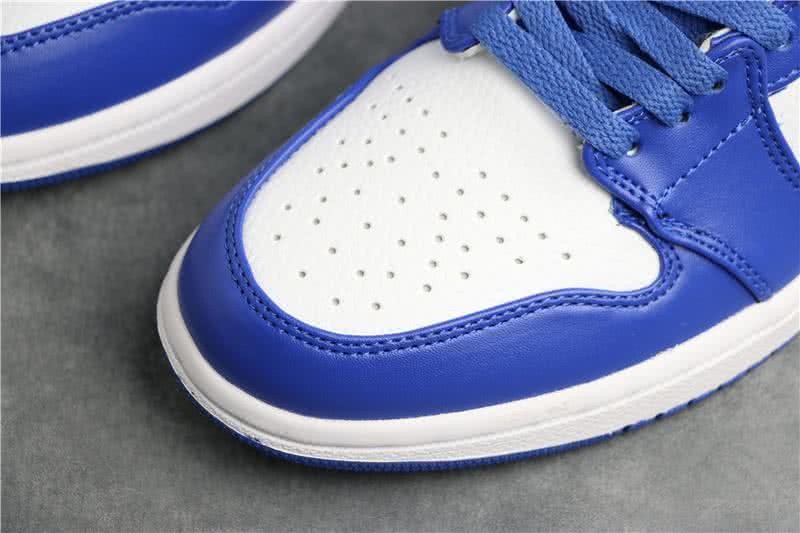 Air Jordan 1 Hyper Royal White And Blue Women/Men 8