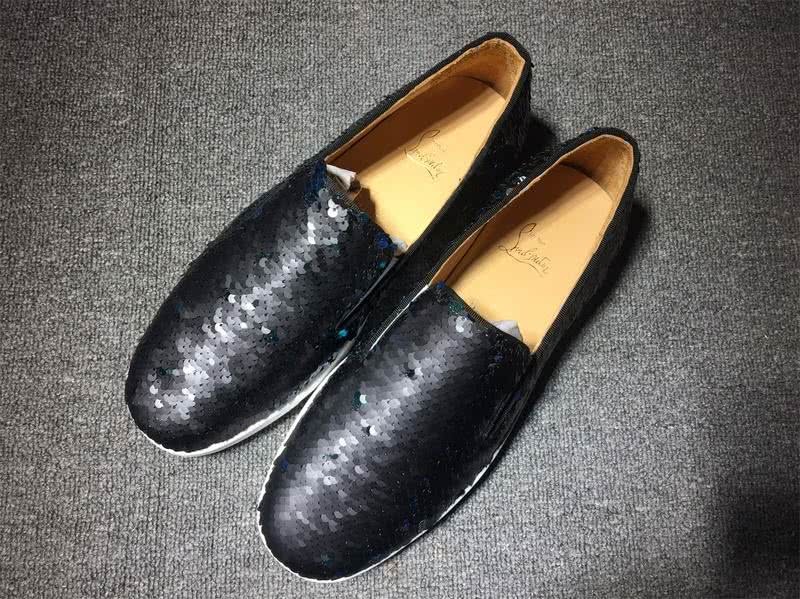 Christian Louboutin Flat Black Shoes Men Women 1