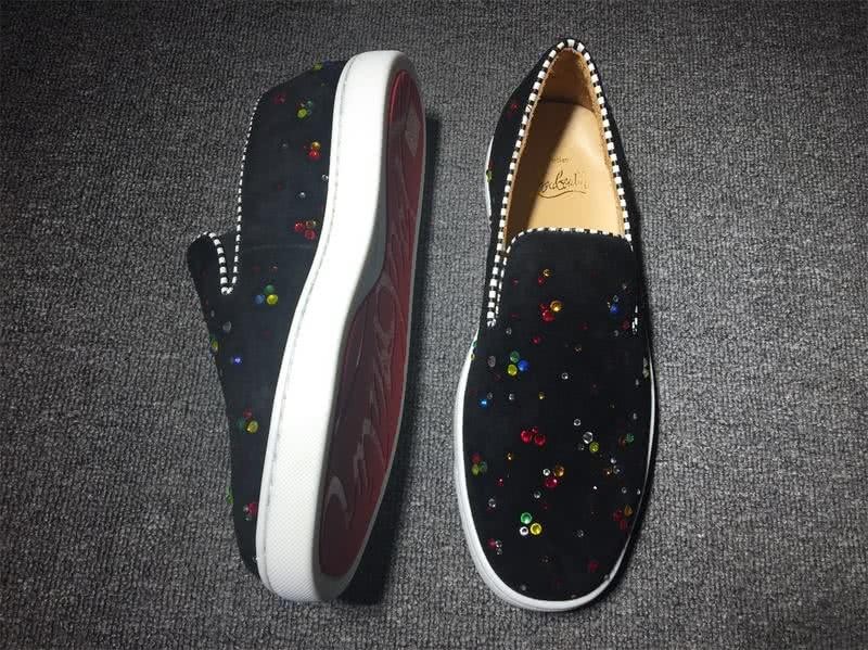 Christian Louboutin Flat Black Shoes Men Women 2
