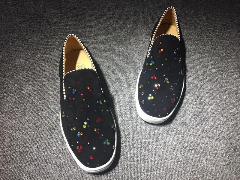 Christian Louboutin Flat Black Shoes Men Women 6