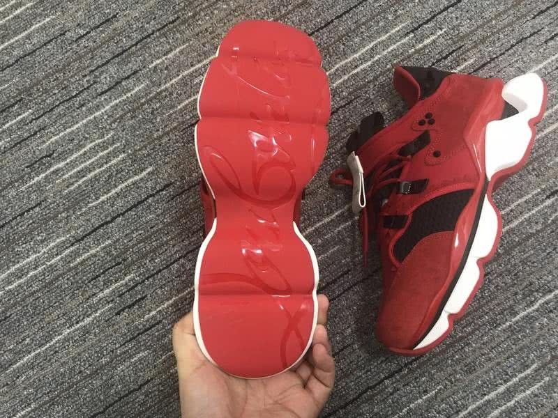 christian louboutin Sneakers Red Men Women 4