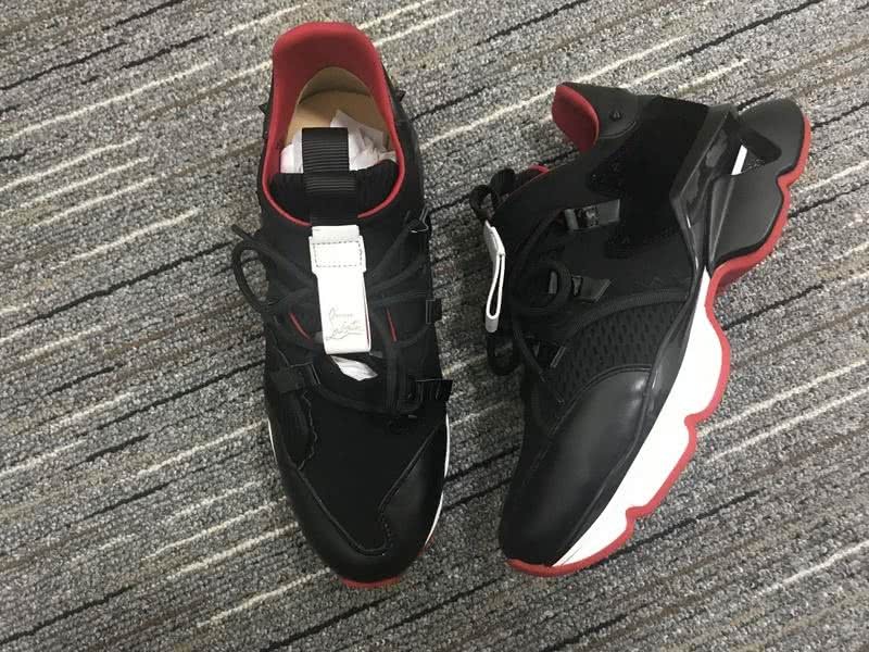 christian louboutin Black Sneakers Men Women 3