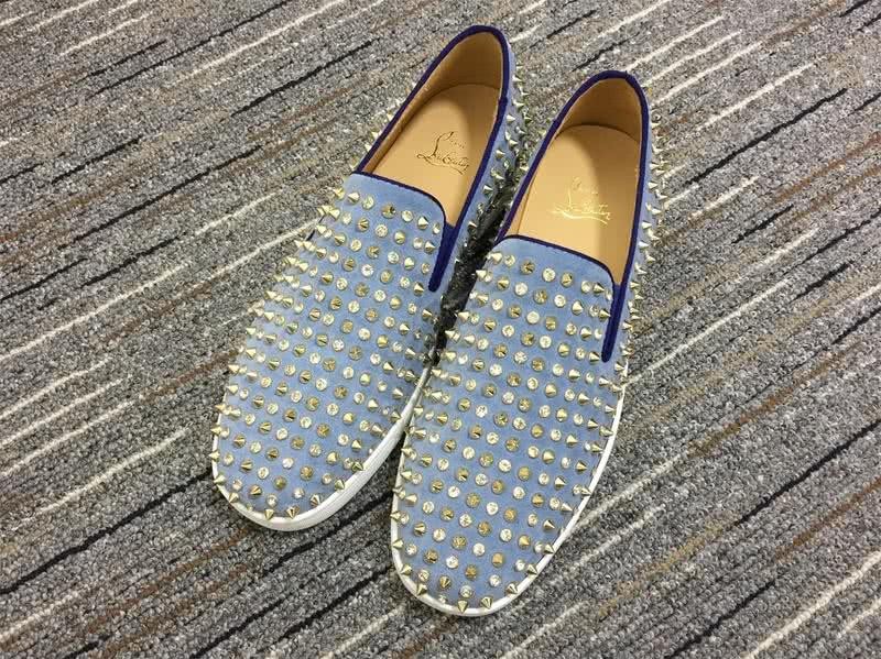 Christian Louboutin Roller Boat Grey Men Women 1