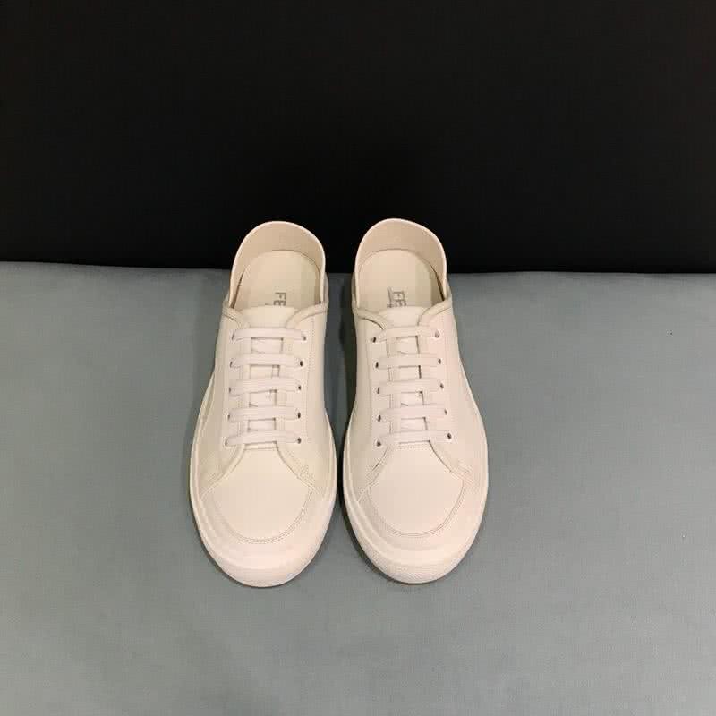 Fendi Sneakers All White Men 2