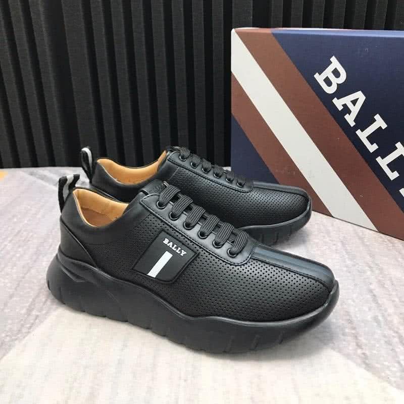 Bally Fashion Sports Shoes Cowhide Black Men 3