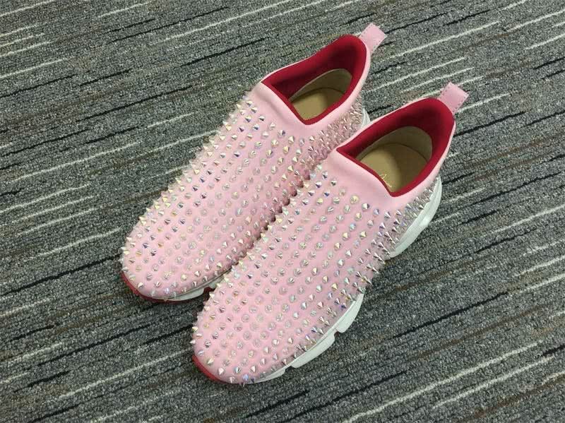 christian louboutin Pink Shoes Men Women 1