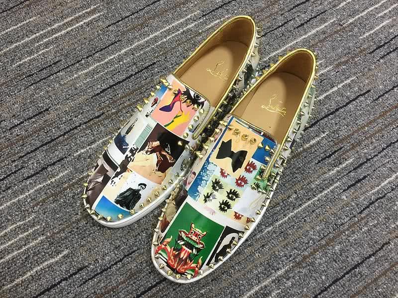 Christian Louboutin Pik Boat Loafers Yellow Men Women 1