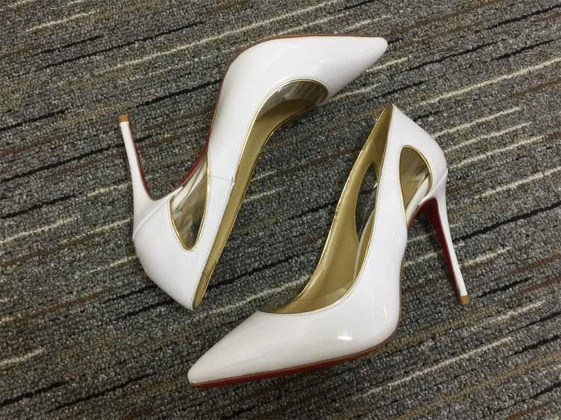 Christian Louboutin Pump High Heels White Women 4