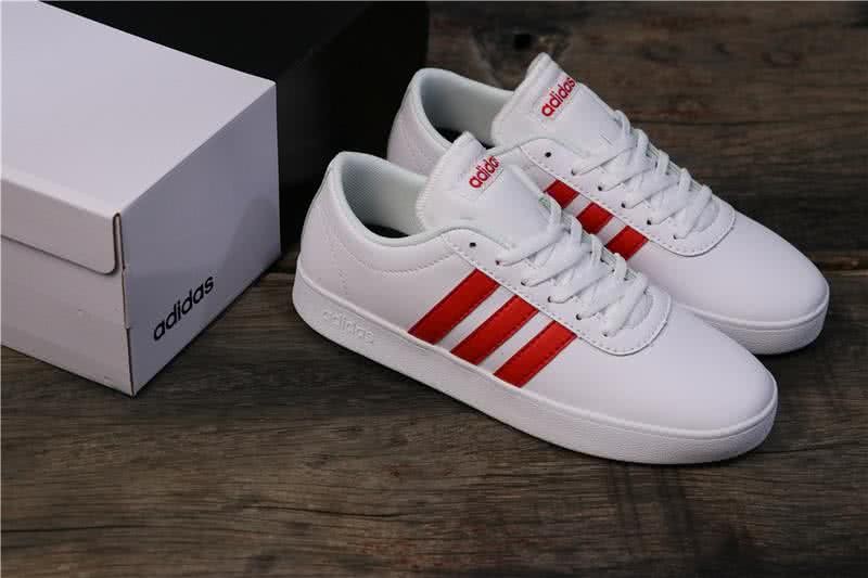 Adidas VL COURT 2.0 Neo White/Red Men 7