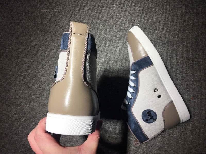 Christian Louboutin Cloth Sneaker Grey Men Women 2