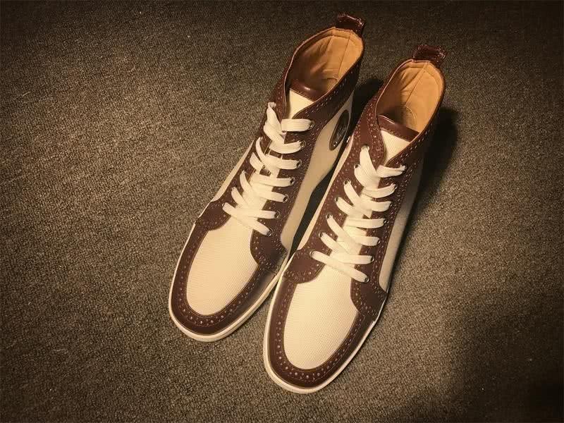 Christian Louboutin Cloth Sneaker White Men Women 1