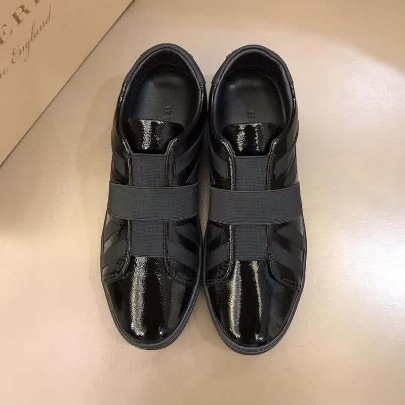 Burberry Fashion Comfortable Shoes Cowhide Black Men 2