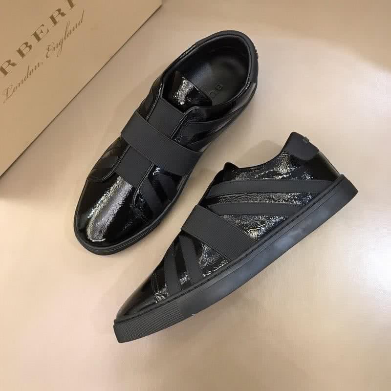 Burberry Fashion Comfortable Shoes Cowhide Black Men 1
