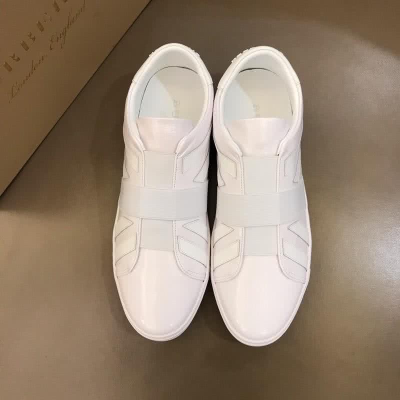 Burberry Fashion Comfortable Shoes Cowhide White Men 2