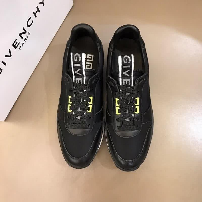 Givenchy Sneakers Black Upper White Edge Men 2