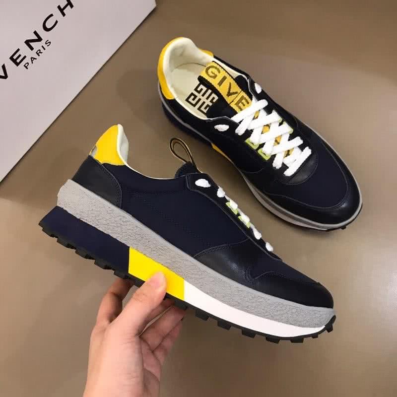 Givenchy Sneakers Black Yellow And Green Men 4