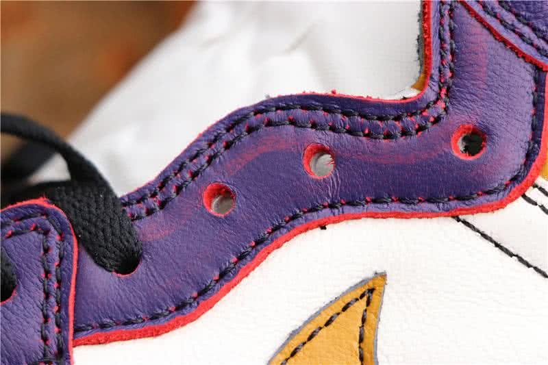Nike SB x AirJordan1 High OG Court Purple White And Yellow Men 11