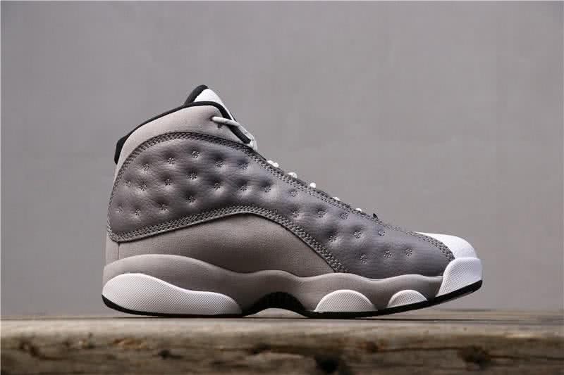 Air Jordan 13 Atmosphere Grey And White Men 2