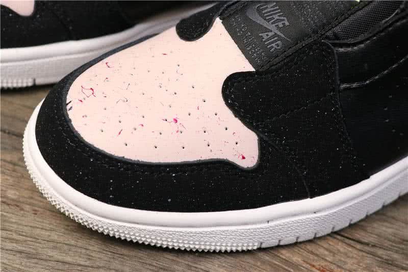 Air Jordan 1 Low Slip Black And White Women/Men 5