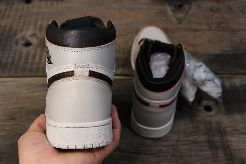 Nike SB x Air Jordan 1 High OG Light Bone White And Black Men 4