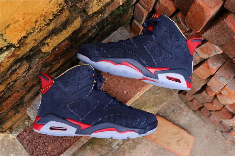 Air Jordan 6 Doernbecher DB Blue And Red Men 6