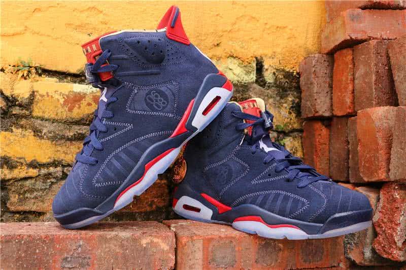 Air Jordan 6 Doernbecher DB Blue And Red Men 7