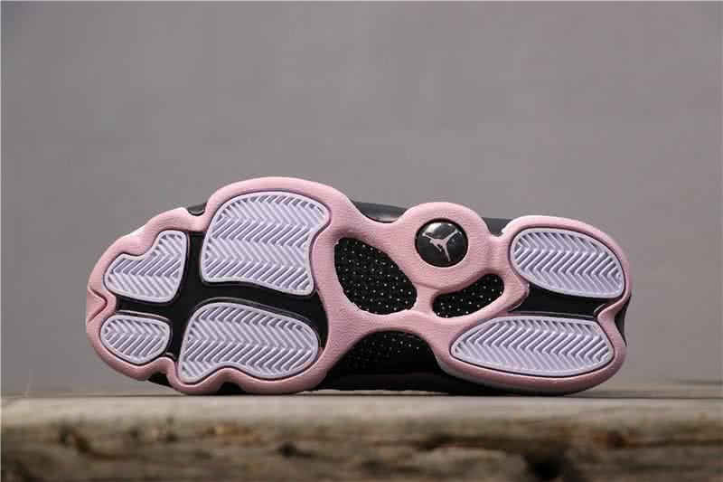 Air Jordan 6 Rings Pink And Black Women 2