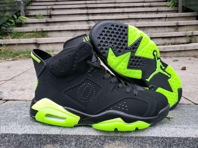 Air Jordan 6 Green And Black Men 1