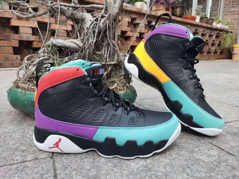 Air Jordan 9 Black And Blue Women/Men 4