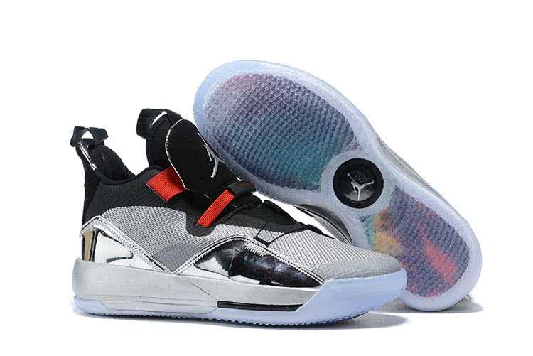 Air Jordan 33 Black And Silver Women 1