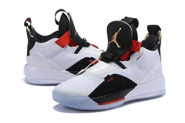 Air Jordan 33 White And Red Women 5