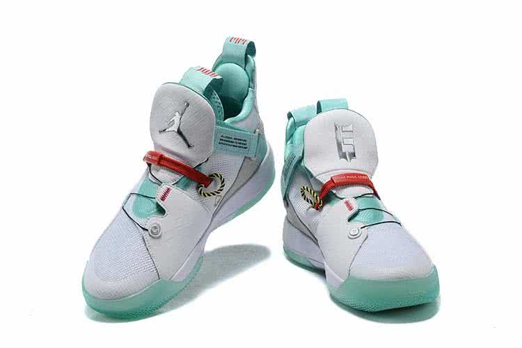 Air Jordan 33 White And Green Women 3