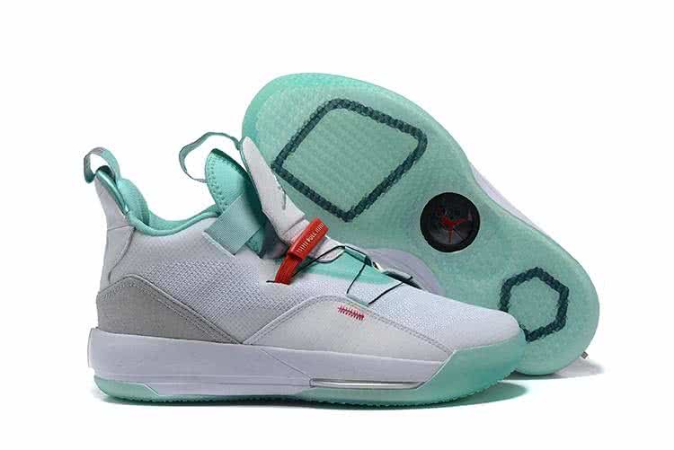 Air Jordan 33 White And Green Women 1