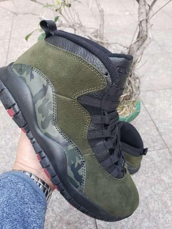 Air Jordan 10 Green Men 4