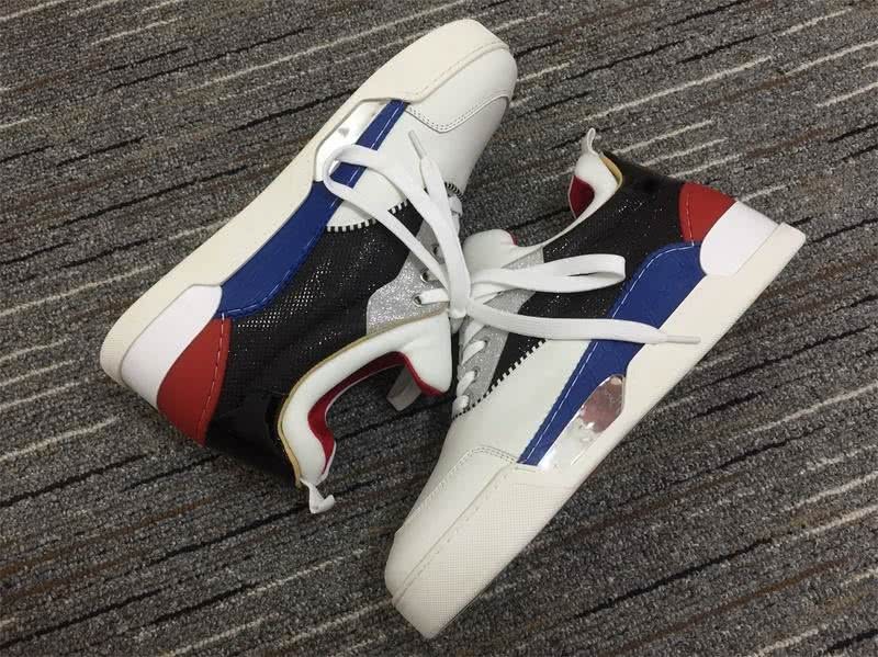christian louboutin White Sneakers Men Women 4