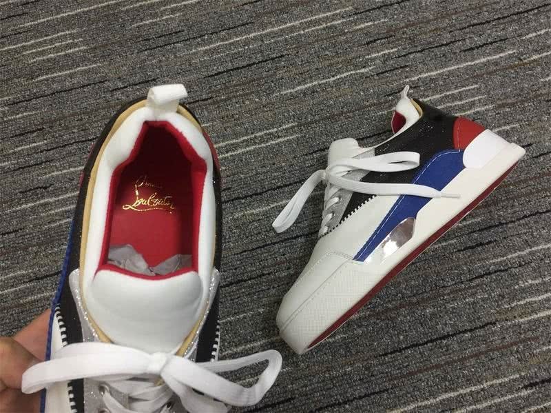 christian louboutin White Sneakers Men Women 8