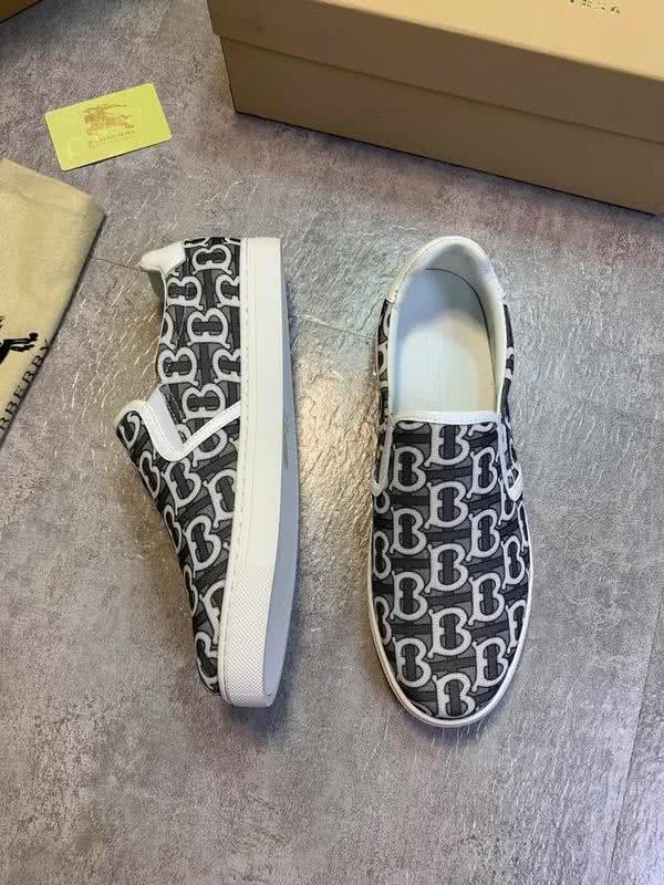 Burberry Sneakers Black White Patterned Men 2