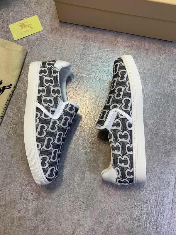 Burberry Sneakers Black White Patterned Men 9