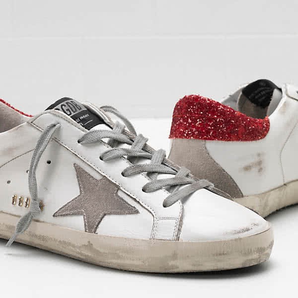 Golden Goose White And Red Men/Women 4