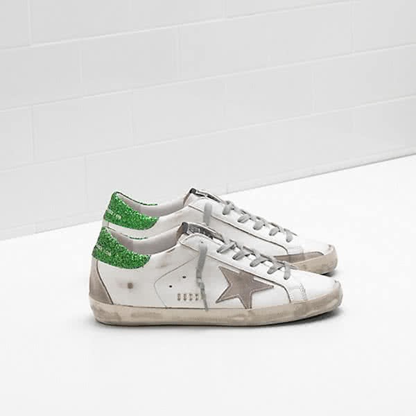 Golden Goose White And Green Men/Women 1
