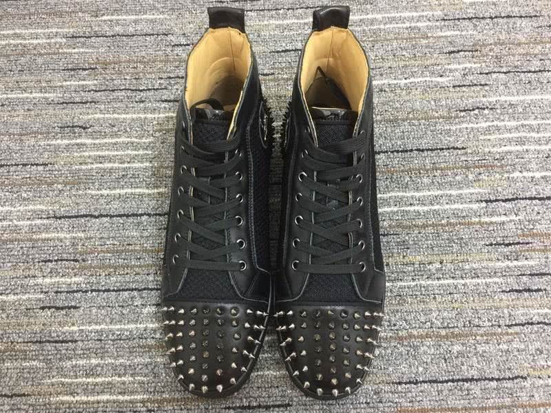 Christian Louboutin Louis Spikes Men/Women Black 2