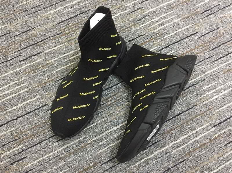Balenciaga Speed Trainers Black Sneakers Men Women 1