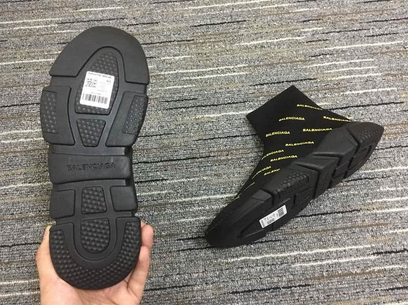 Balenciaga Speed Trainers Black Sneakers Men Women 6