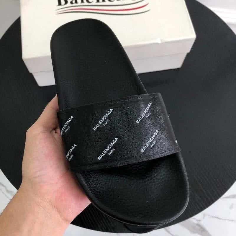 Balenciaga Slippers Black Men Women 2