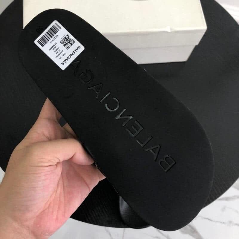 Balenciaga Slippers Black Men Women 3