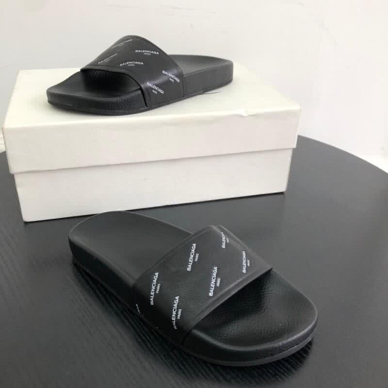 Balenciaga Slippers Black Men Women 5