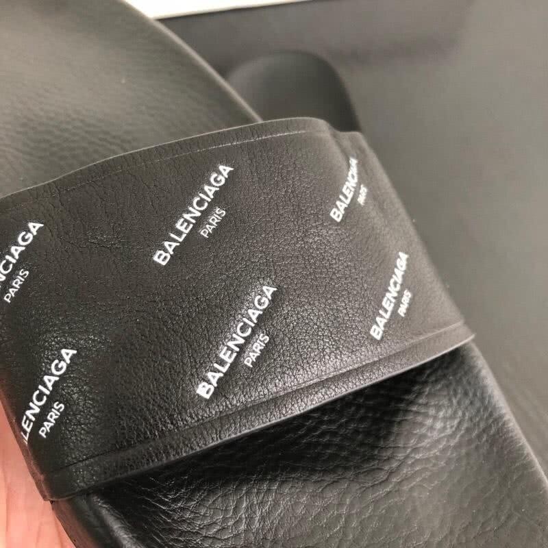 Balenciaga Slippers Black Men Women 6