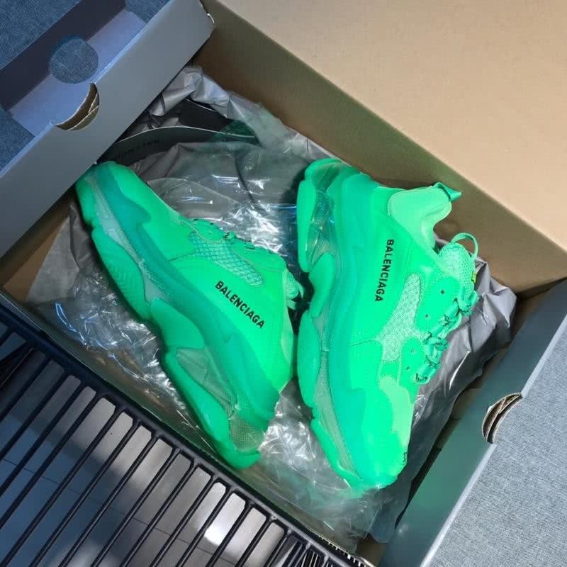 Balenciaga Triple S 1.0 All Green Men Women 1