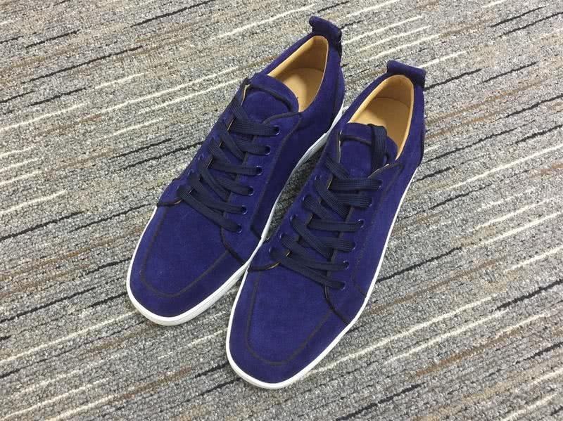 Christian Louboutin Low Sneaker Blue Men Women 1