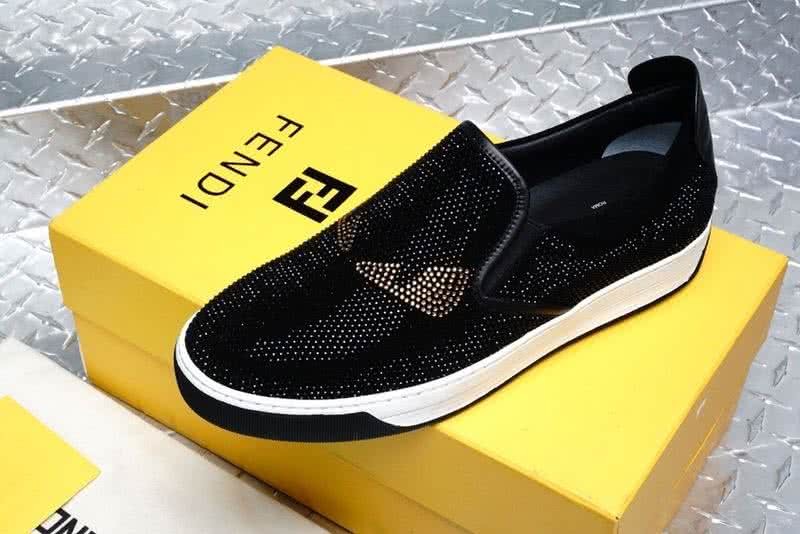 Fendi Sneakers Black Upper TPU Sole Men 5